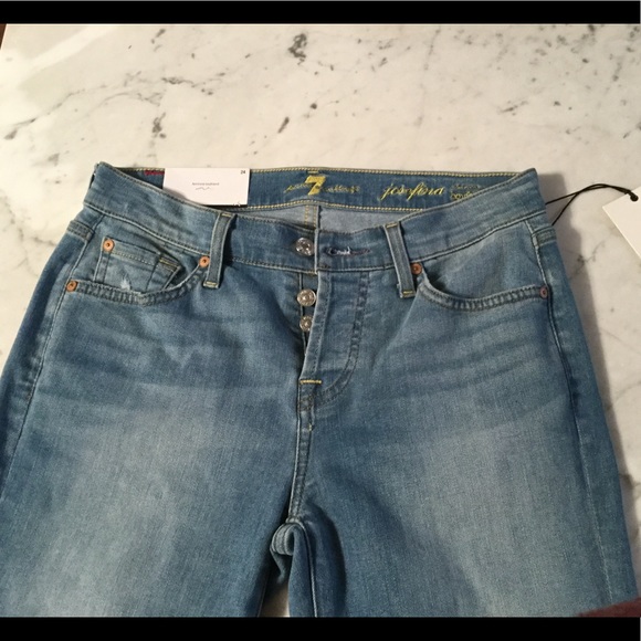 7 for all mankind Josefina Skinny Boyfriend - Picture 2 of 6